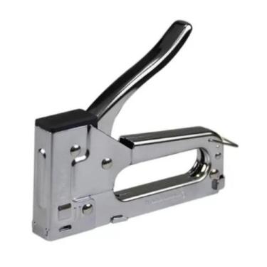 Imagem de Grampeador Tapeceiro Tr45 Grampos 5/16 E 1/4 pra Decoraçoes - A.R Vari