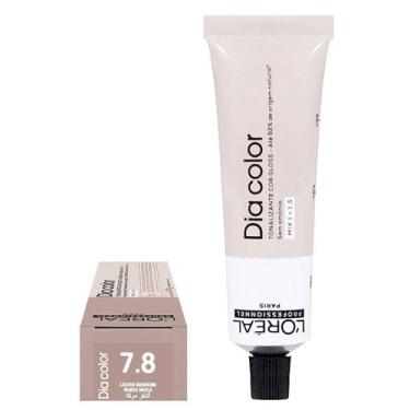 Imagem de Loreal Dia Color Tonalizante 7.8 Louro Marrom 60g - Loreal Professionn
