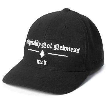 Imagem de Boné MCD Aba Curva Snapback Flexfit Originality Preto