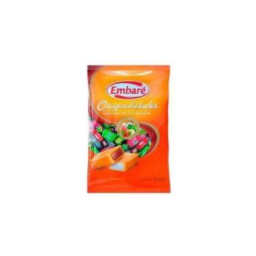 Imagem de Bala Caramelos Recheados com Frutas Originalidades 600g Embaré