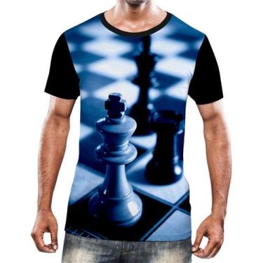 Imagem de Camisa Camiseta Jogo Tabuleiro Xadrez Rei Torre Rainha HD 3 - Enjoy Sh