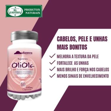 Imagem de Colageno hidrolisado + ácido hialôronico  60 caps de 600mg - vitageus