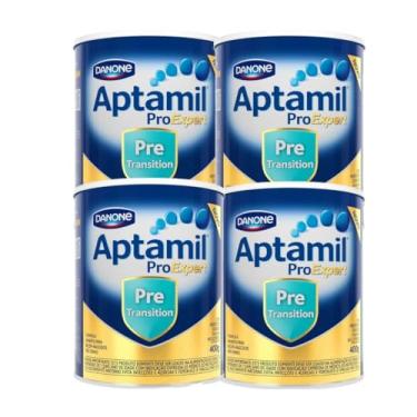 Imagem de Fórmula Infantil Aptamil Pre Transition 400g - Kit 4 latas