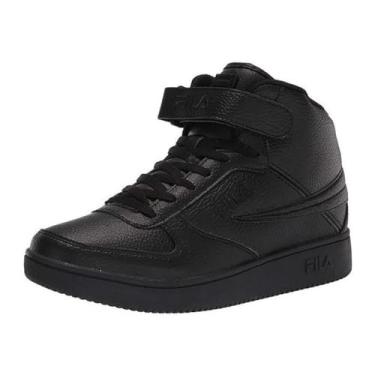 Imagem de Fila Tênis alto masculino, Preto/Preto/Preto, 9