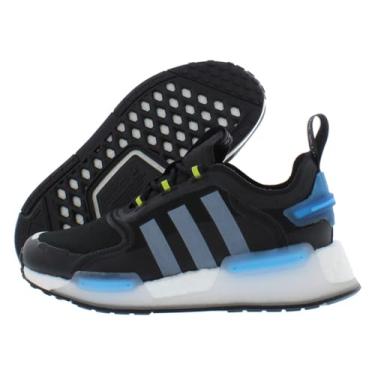 Imagem de adidas Tênis masculino NMD_V3 GS, Preto/Azul/Cinza-Preto, 21