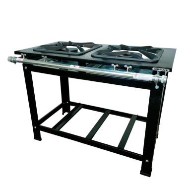 Imagem de Fogão Industrial 2 Bocas Cefaz Linha Gold Baixa Pressão CFZG-161