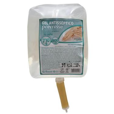Imagem de Álcool em Gel 70º INPM 800 Ml Refil Premisse