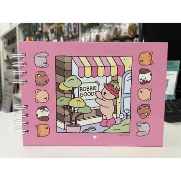 Imagem de Bobbie Goods livrinho para colorir capa Dura folhas 180g Rosa - papela