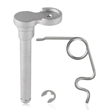 Imagem de KPALAG Kit de reparo permanente Kit de reparo de tanque de combustível (pino de dobradiça de porta de combustível com mola de porta de gás) compatível com Tundra 2007-2021 Substituição: 77368-0C010