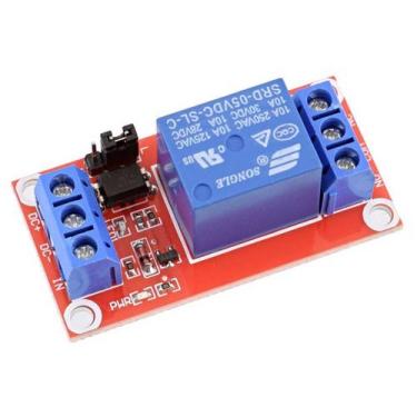 Imagem de Módulo Relé / Relay 1 Canal  com seletor para Ativar em Nível Alto ou 