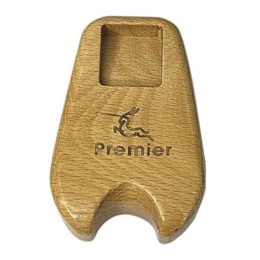 Imagem de rockible Suporte do bastão de piscina descanso de madeira maciça de armazenamento leve profissional portátil stick stick rack stand para cubra bilhar quarto, 1 Taco 8.5cmx5.5cm