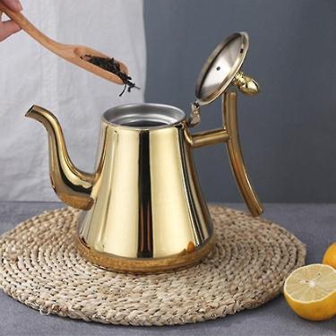 Imagem de Chaleira Elétrica em Aço Inoxidável 1500 mL com Infusor Removível para Chá e Café