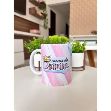 Imagem de Mamãe Caneca Personalizada Dia das Mães Presente Lindo Amor (Rosa)