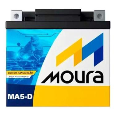 Imagem de Bateria Moto Titan Fan Biz Bros Fazer 125 150 160 Mix Flex - MOURA