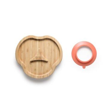 Imagem de Prato com Divisórias e Ventosa Bam N' Boo +6m Rosa Fisher Price - BB1175 BB1175