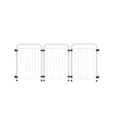 Imagem de Cercado Pet Cachorro Dobrável Portátil 3 Módulos Segurança - GIFT HOME