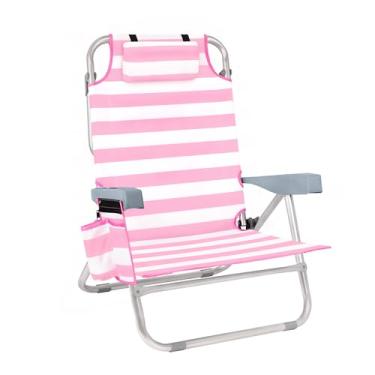 Imagem de Mochila para cadeira de praia com cooler e bolsa de armazenamento