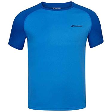 Imagem de Camiseta Babolat Play Crew Neck Tee Azul - Masculino - P