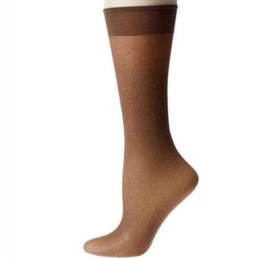 Imagem de Meia 3/4 Basica Loba Fio 20 Mini lu 05510, Cacao