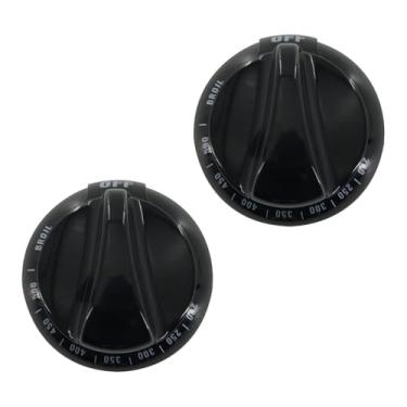 Imagem de CHICHIYANG 2 peças puxadores de controle de fogão a gás WB03K10037 Adequado para Hotpoint RGB524PET1CT 2WH 3WH