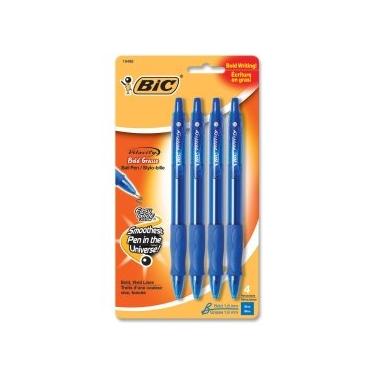 Imagem de BIC Caneta esferográfica Velocity, cor da tinta: azul - pacote com 4