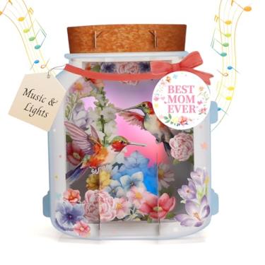 Imagem de Ecloverlife Cartões de aniversário musicais, 60 cartões de aniversário de música e luzes para meninas - 60 anos