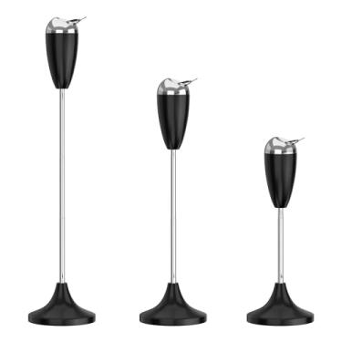 Imagem de Cinzeiro de chão com tampa ajustável altura de 54,5 cm a 89 cm aço inoxidável contemporâneo, autolimpante, telescópico, cinzeiro para fumar, cinzeiro de cigarro alto para pátio à prova de vento