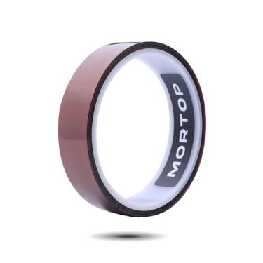 Imagem de MORTOP Fita de aro sem câmara de ar - 11 jardas (10 m) fita de aro de bicicleta, aro de liga de carbono, largura 21/23/25/27/29/32 mm para estrada, MTB, bicicleta de cascalho, roda pequena disponível