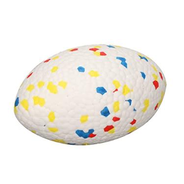 Imagem de Bolas de Cachorro para Mastigadores Agressivos, de 5,5 Polegadas Cachorro Rugby Dentes Brinquedo Brinquedo Moendo Alto Monte Flutuante para Mastigar Bolas Indestrutível Cães Buscar