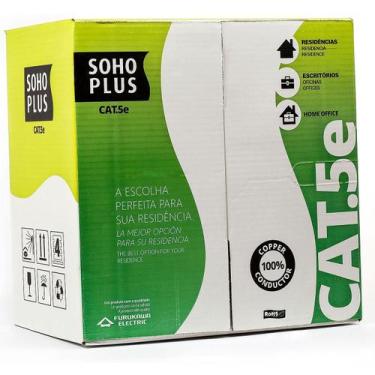 Imagem de Caixa Cabo De Rede Cat5E Furukawa Sohoplus - 1 Metro
