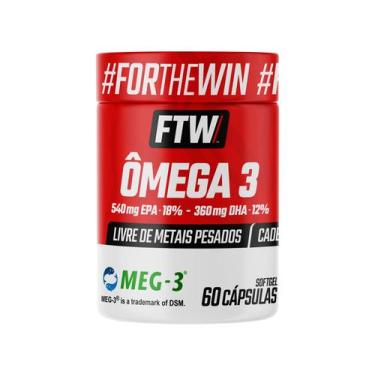 Imagem de Ômega 3 FTW DHA EPA 60 Cápsulas, 1 unidade, 60 cápsulas