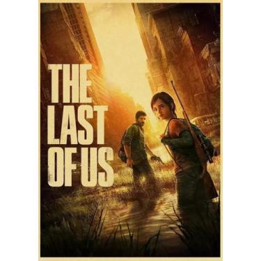 Imagem de Retro Vintage the Last of Us Parte 2 Poster HD Canvas Art Decoração De