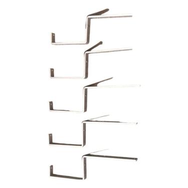 Imagem de Kit 5 Suportes Para Calha Corte 30cm