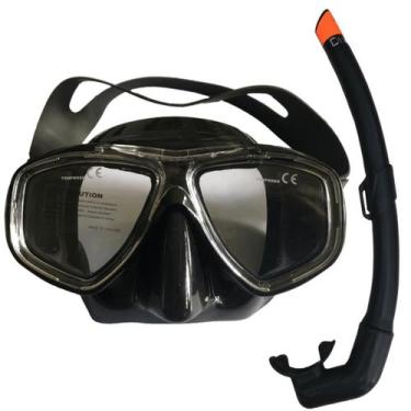 Imagem de Máscara Seasub com respirador DiveCom kit de mergulho, caça, apnéia e 