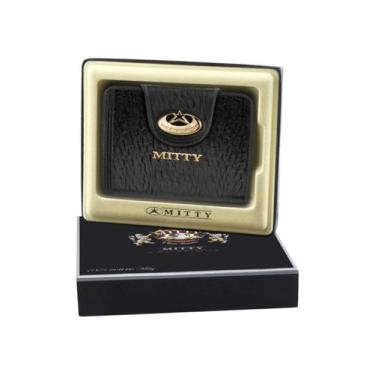 Imagem de Carteira Feminina Mitty Couro 100% Legitimo FMFPL PRETO