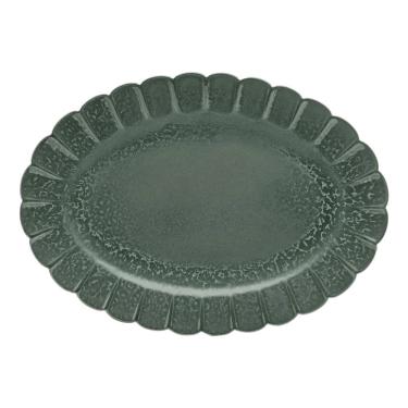 Imagem de Travessa Oval Em Porcelana Flora 41,5x29,5cm Oxford Hortênsia