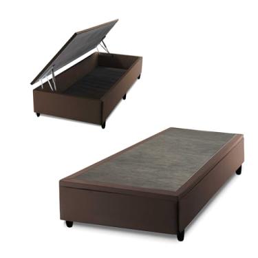 Imagem de Box Baú Marrom Solteiro 88x188x45 - King House