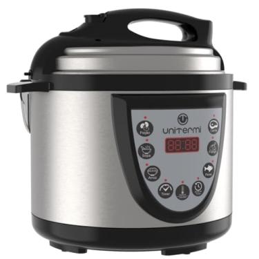 Imagem de Panela de pressão elétrica Painel Digital 4L 127V Unitermi (INOX)