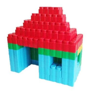 Imagem de Blocos De Montar Gigantes - Kit Com 25 Peças - Pegue & Monte