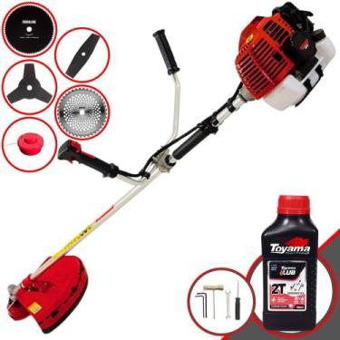 Imagem de Cortador de Grama Kawashima KW43L À Gasolina 43cc 1,7HP 10.000rpm Roça