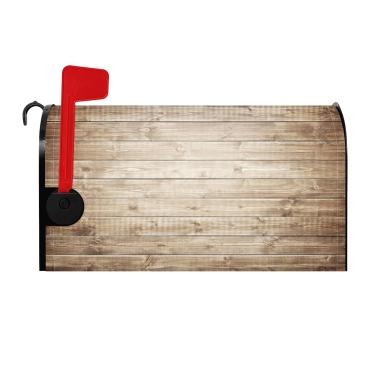 Imagem de Baocicco Capa de caixa de correio de madeira vintage parede de madeira retrô textura antiga capas de caixa de correio magnética estilo campo caixa de correio envelopes capa de caixa de correio tamanho