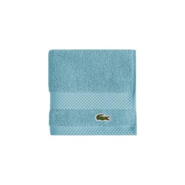 Imagem de Lacoste Heritage Supima Pano de Algodão para Lavagem, Celestial, 33 cm x 33 cm