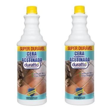Imagem de Cera Antiderrapante Acetinada Duratto Incolor 1 Litro 02 Und