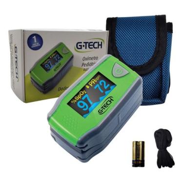 Imagem de Oximetro Pediatrico Infantil Medidor De Saturação Oxigenio - G-Tech