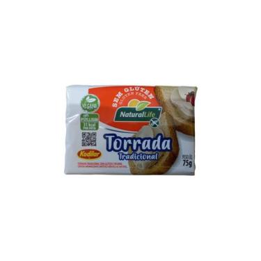 Imagem de Torrada Tradicional S/ Glúten Vegana 75G - Kodilar