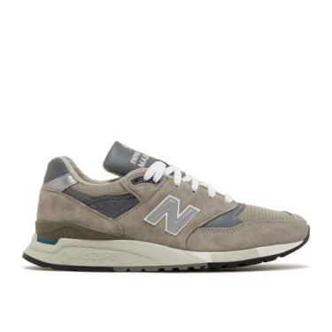 Imagem de Feito nos EUA 996 - Cinza/Prata por New Balance, Cinza, 34 BR