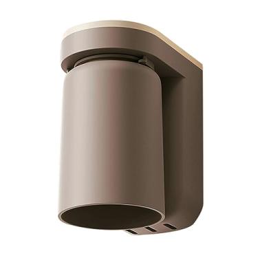 Imagem de Acouto Suporte de Escova de Dentes Montado na Parede Com Conjunto de Copos - Auto -adesivo, Instalação de Punção para Economia de Espaço e Higiene No Banheiro (Caramelo Brown)