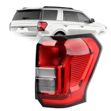 Imagem de YEQSHNG Luz traseira tipo halogêneo com acabamento vermelho adequado para Ford Expedition XL 2022-2024, modelo XLT, lado direito do passageiro, luz traseira de substituição para NL1Z13404A