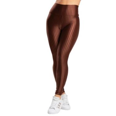 Imagem de Calça Legging New Zig 3D WLS Modas Cós Alto Roupa Para Academia Treino