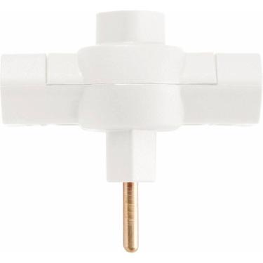 Imagem de Plugue T 2p 10 A 250 V Tramontina Branco Tramontina